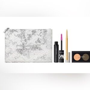MAC Cosmetics Eye Makeup Set with Black and Cream Shades